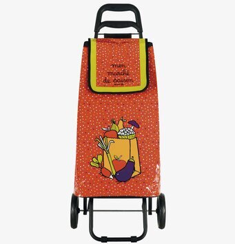 Shoppingvagn/ Dramaten Röd från Derriére la porte, prickig