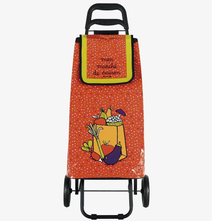 Shoppingvagn/ Dramaten Röd från Derriére la porte, prickig