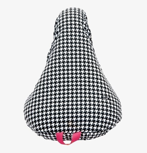 Sadelskydd Houndstooth från Brigbys med klassiskt mönster