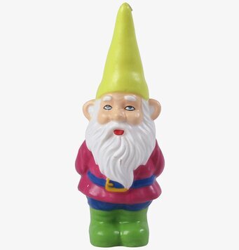 Gnome Candles Lime från Rice, en färgglad tomteljusdekoration