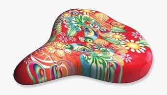 Sadelskydd Catalina Estrada Collage Red från Brigbys