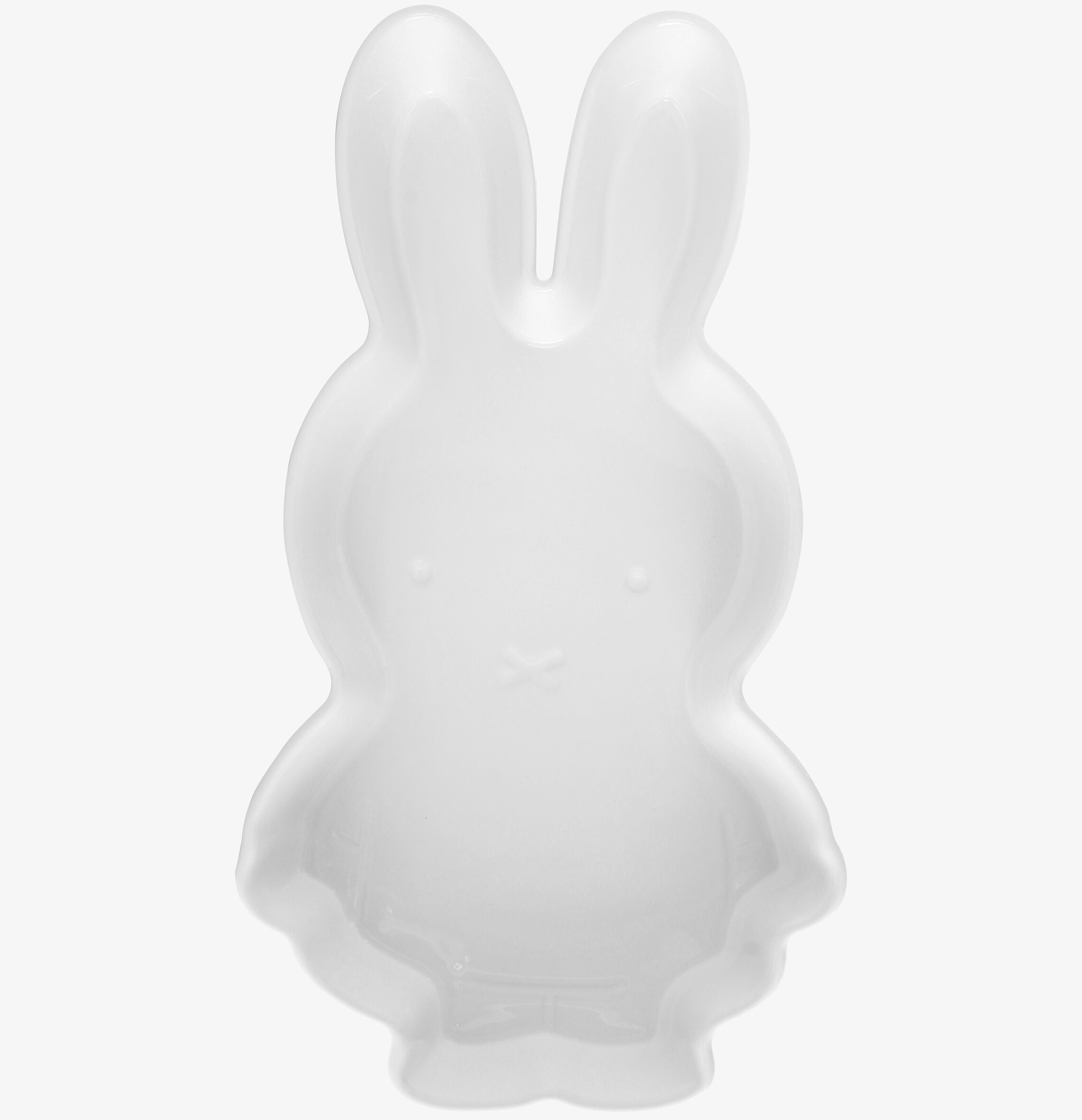 Ugnsform Miffy från Pluto Produkter i vit keramik