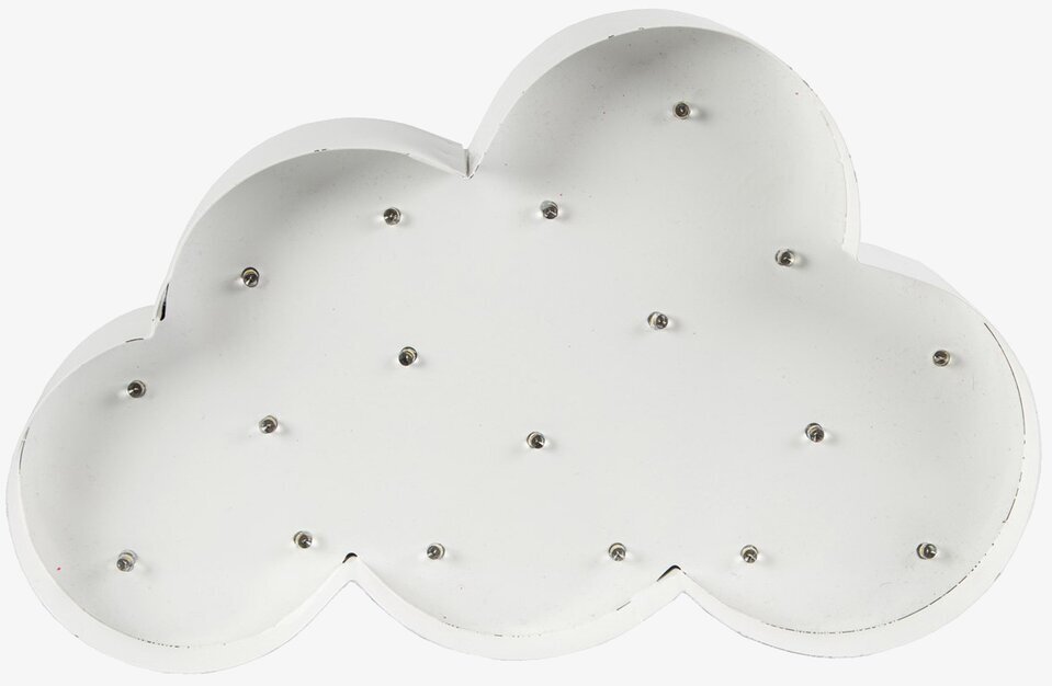 Lampa Cloud LED Vit från Sass & Belle, molnformad vägglampa