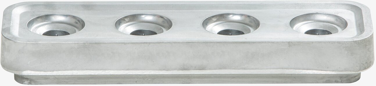 Stumpastaken Long från Stumpastaken i återvunnet aluminium