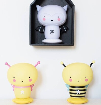 Nattlampa Fladdermus Uppladdningsbar från A Little Lovely Company