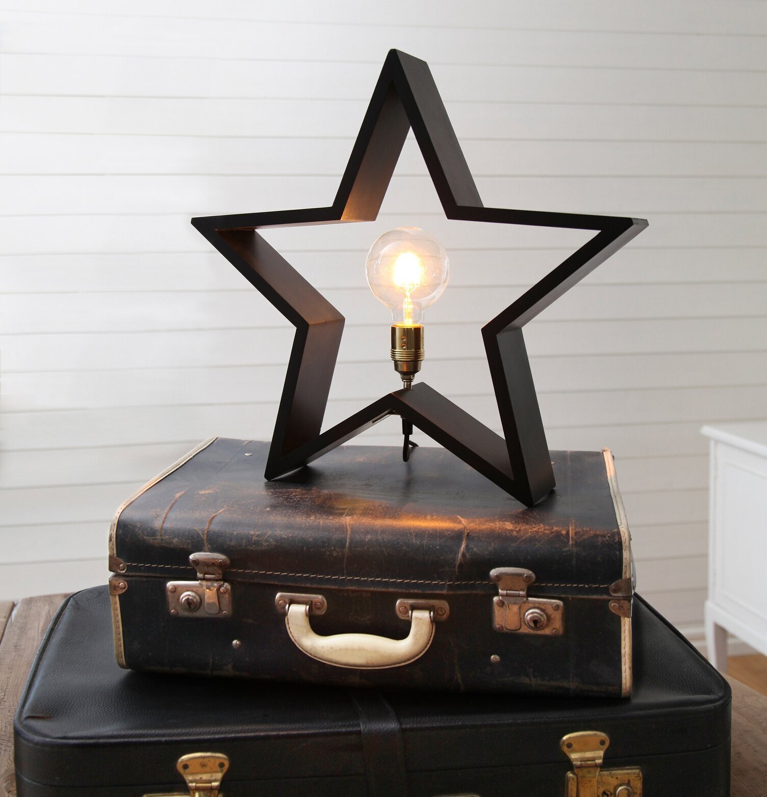 LYSeKIL Stjärna Svart från Star Trading på vintage kappsäckar