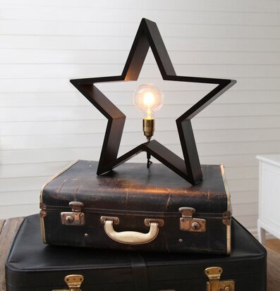 LYSeKIL Stjärna Svart från Star Trading på vintage kappsäckar