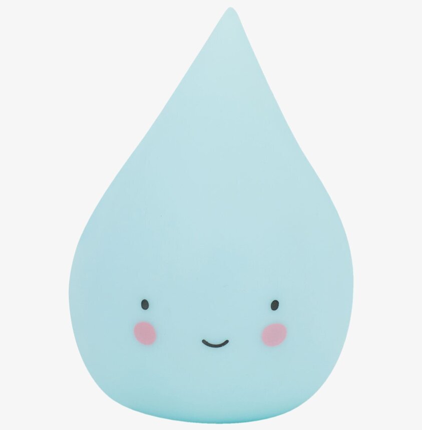 Badleksak Regndroppe från A Little Lovely Company i badet