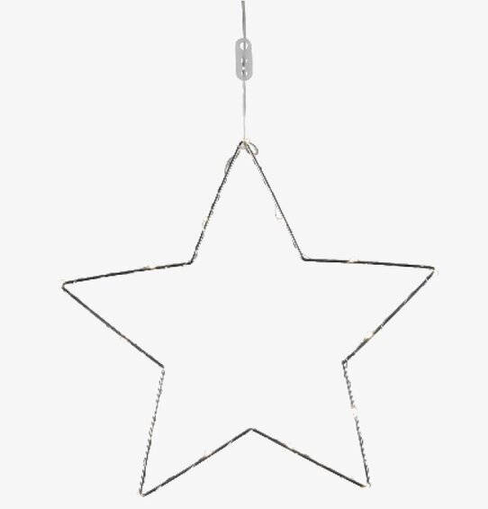 Sparkling Dewdrops Krom ljusdekoration från Star Trading