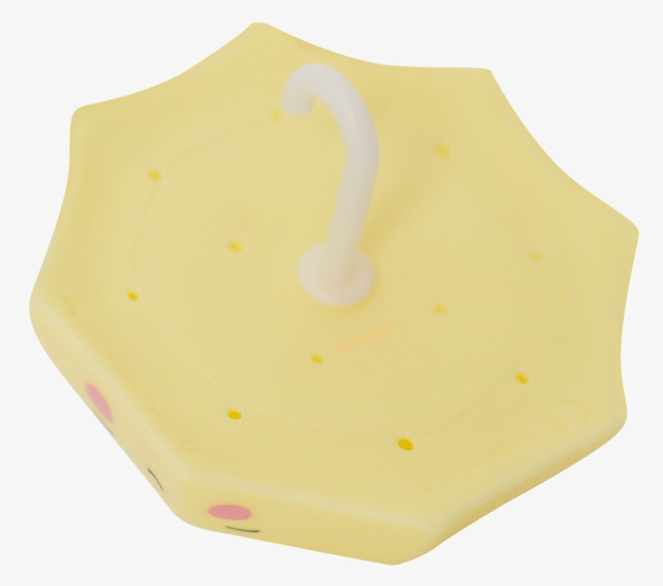 Badleksak Paraply från A Little Lovely Company i gul plast