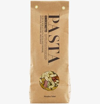 Pasta Gnocchetti från Nicolas Vahé i rustik papperspåse