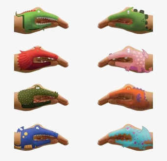 Handtatueringar Drakar från Worldwide co i olika färger