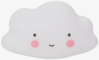 Badleksak Moln från A Little Lovely Company med glad design