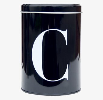 Bild av stilren och funktionell plåtburk för köket