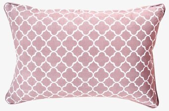 Kuddfodral Palm Spring Dusty Pink från ELCE Stockholm