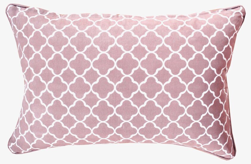 Kuddfodral Palm Spring Dusty Pink från ELCE Stockholm