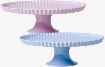 Tårt & Kakfat Lavendel från Rice i ljusblått och lavendel