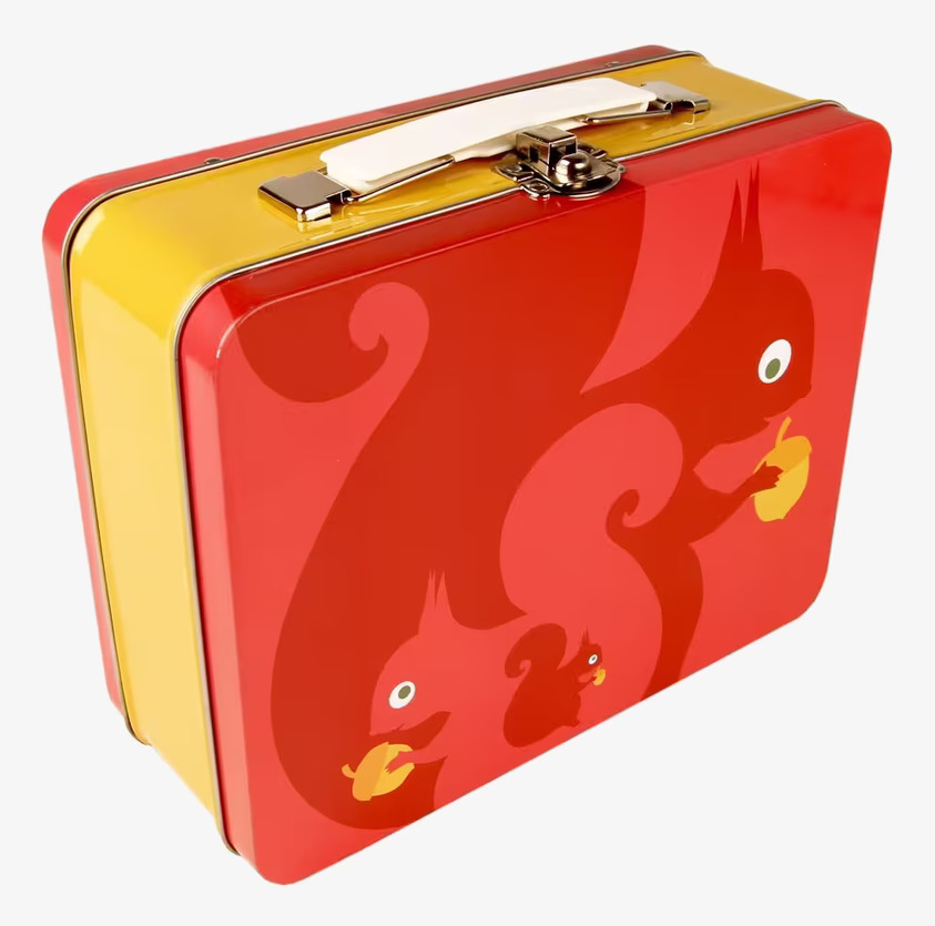 Lunchbox - Ekorre från Blafre med färgglatt ekorrmotiv