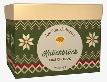 Knäckbräck - Åre Chokladfabrik, skandinavisk design, jul