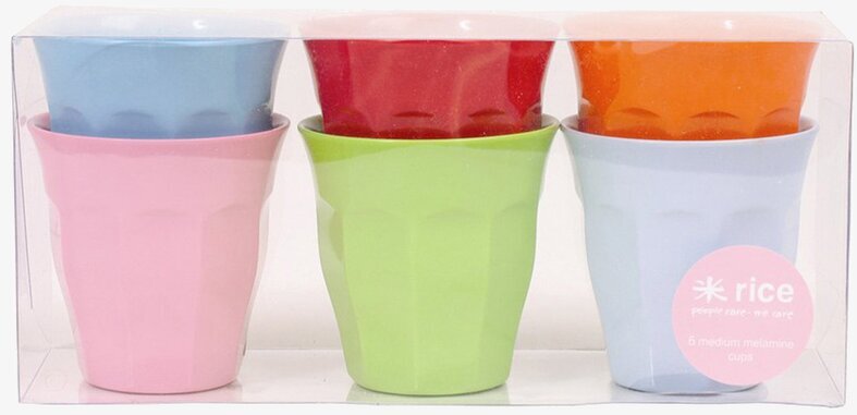 Medium Muggar - Klara Färger från Rice i sex olika färger