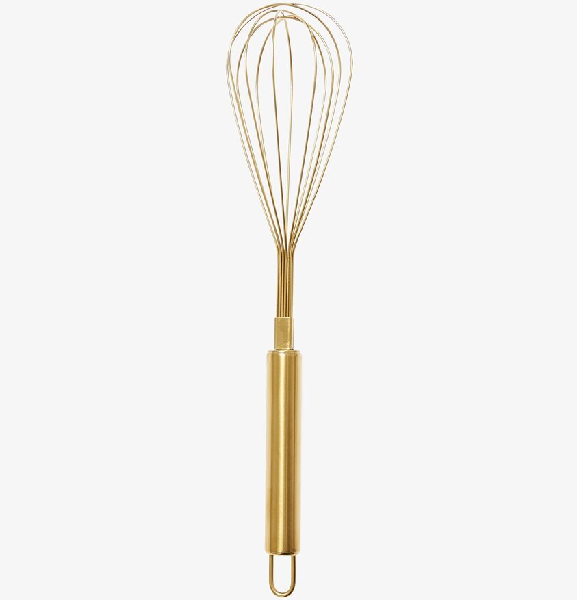 Ballongvisp Guld från Rice i köksmiljö med enkel bakgrund