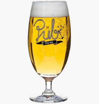 Sagaform Bar Ölglas 4-Pack med elegant design och inskription