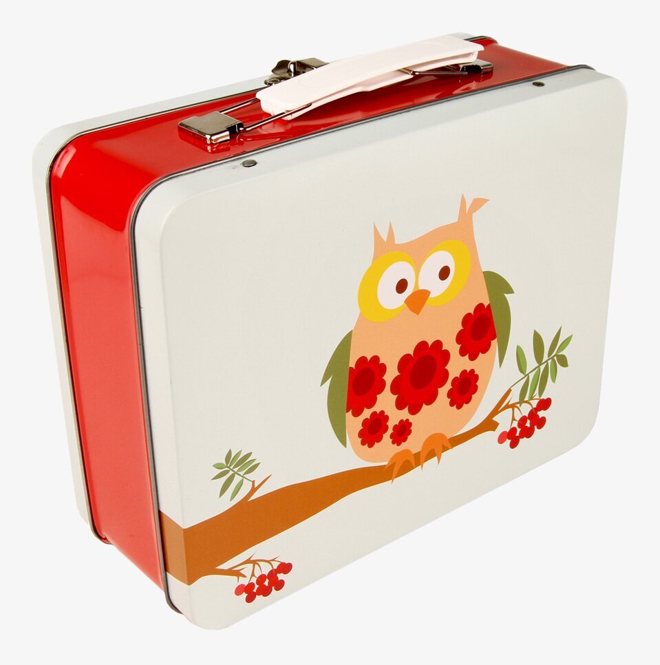 Lunchbox - Uggla på gren från Blafre med charmig design