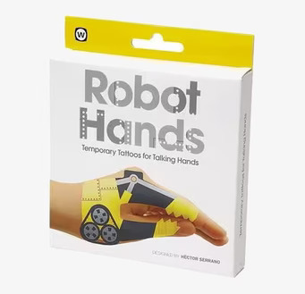 Handtatueringar Robotar från Worldwide co med ren design
