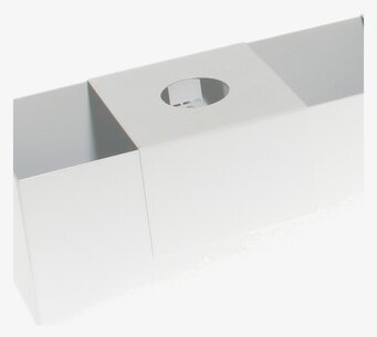 Forserum Ljushållare från Storefactory i vitmålad metall