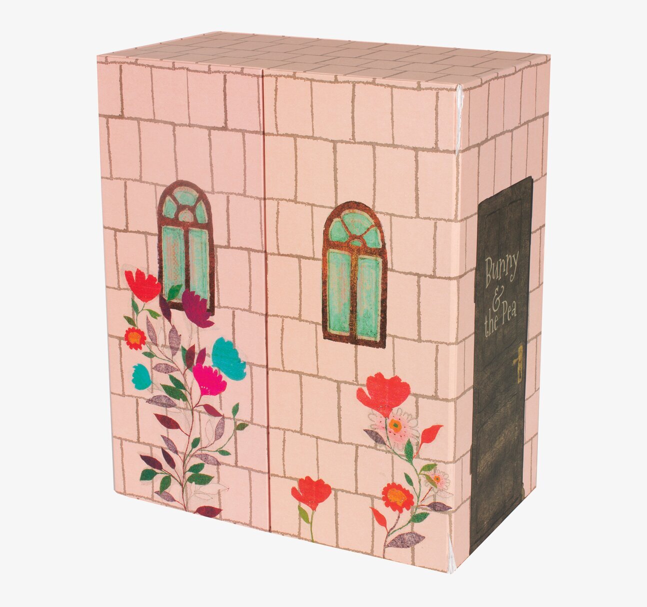 Maileg Bunny And The Pea leksakshus med kanin och madrasser