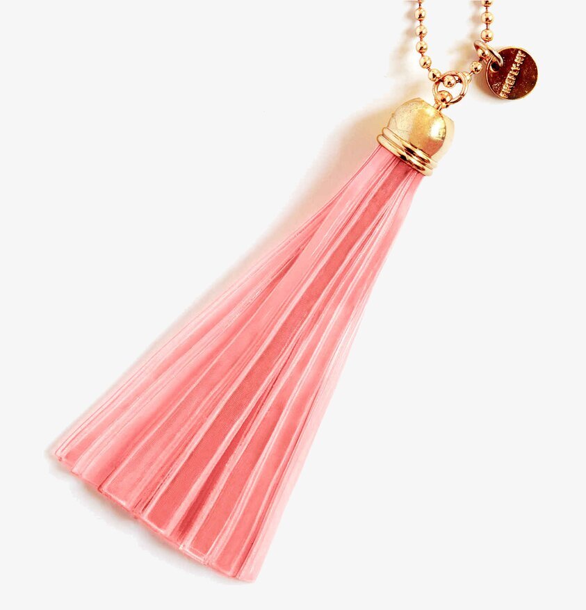 Reflextofs Baby Pink från Firefly på vit bakgrund