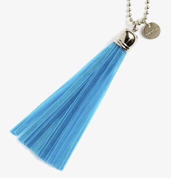 Reflextofs Aqua från Firefly, blå med metallhylsa och kedja