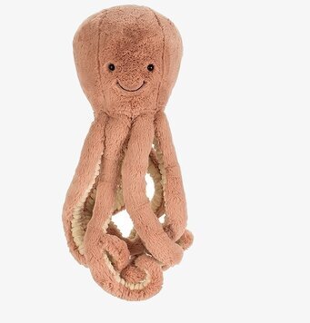 Bläckfisk Odell Medium från Brigbys med åtta mjuka armar