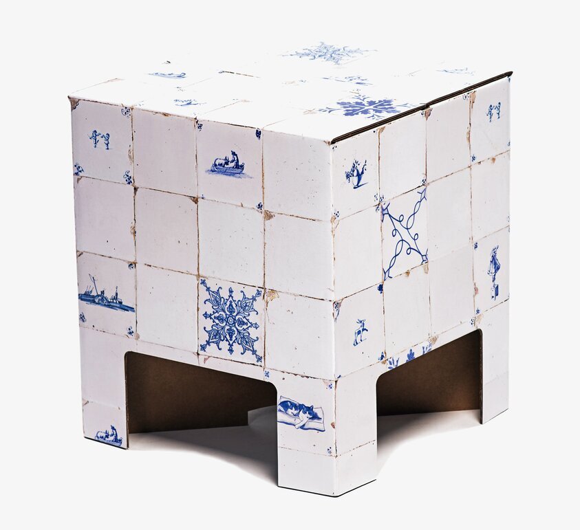 Pall - Tiles från Americana Classic Vintage med kakelmönster