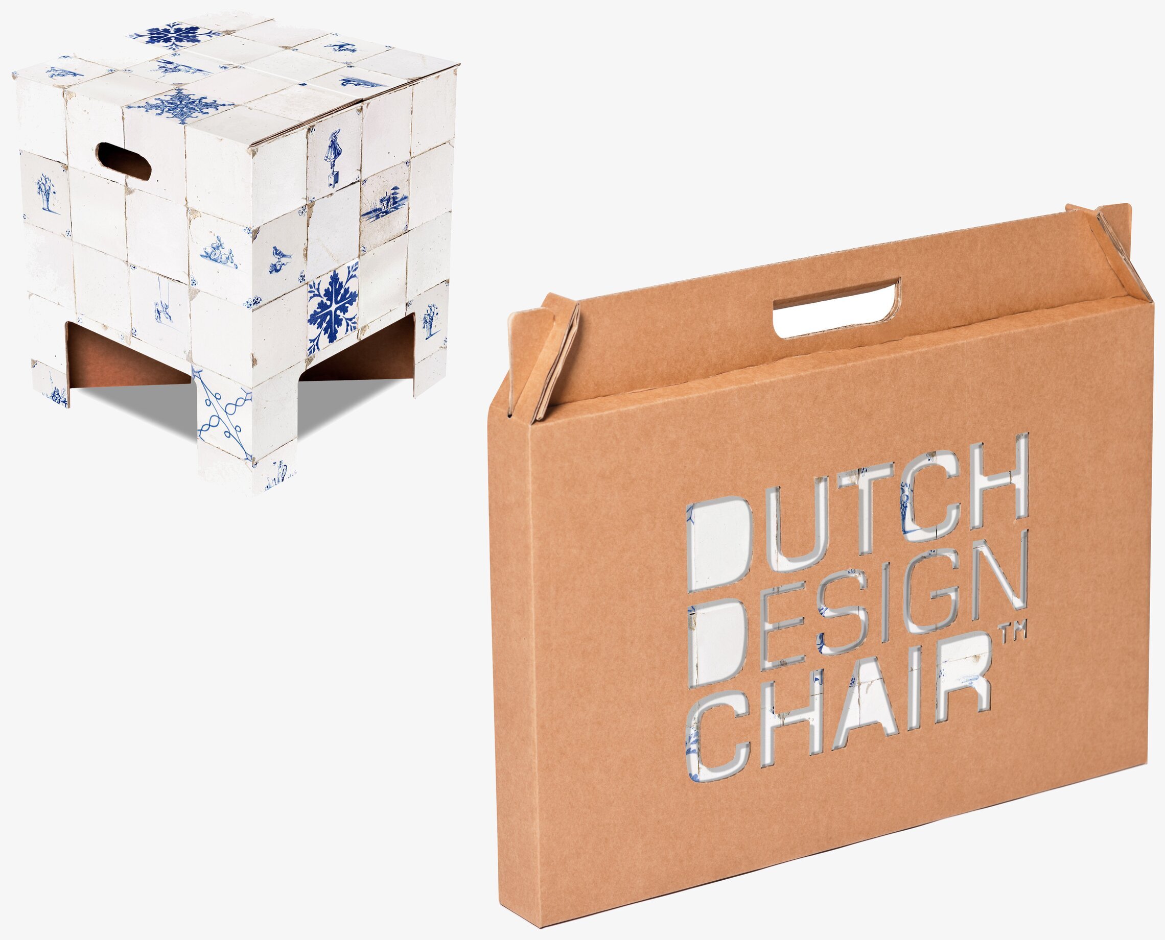 Pall - Tiles från Americana Classic Vintage med blå mönster