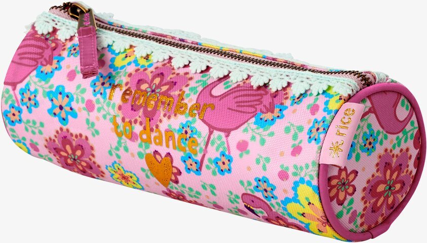 Pennfodral Flamingo Print från Rice med färgglada flamingos