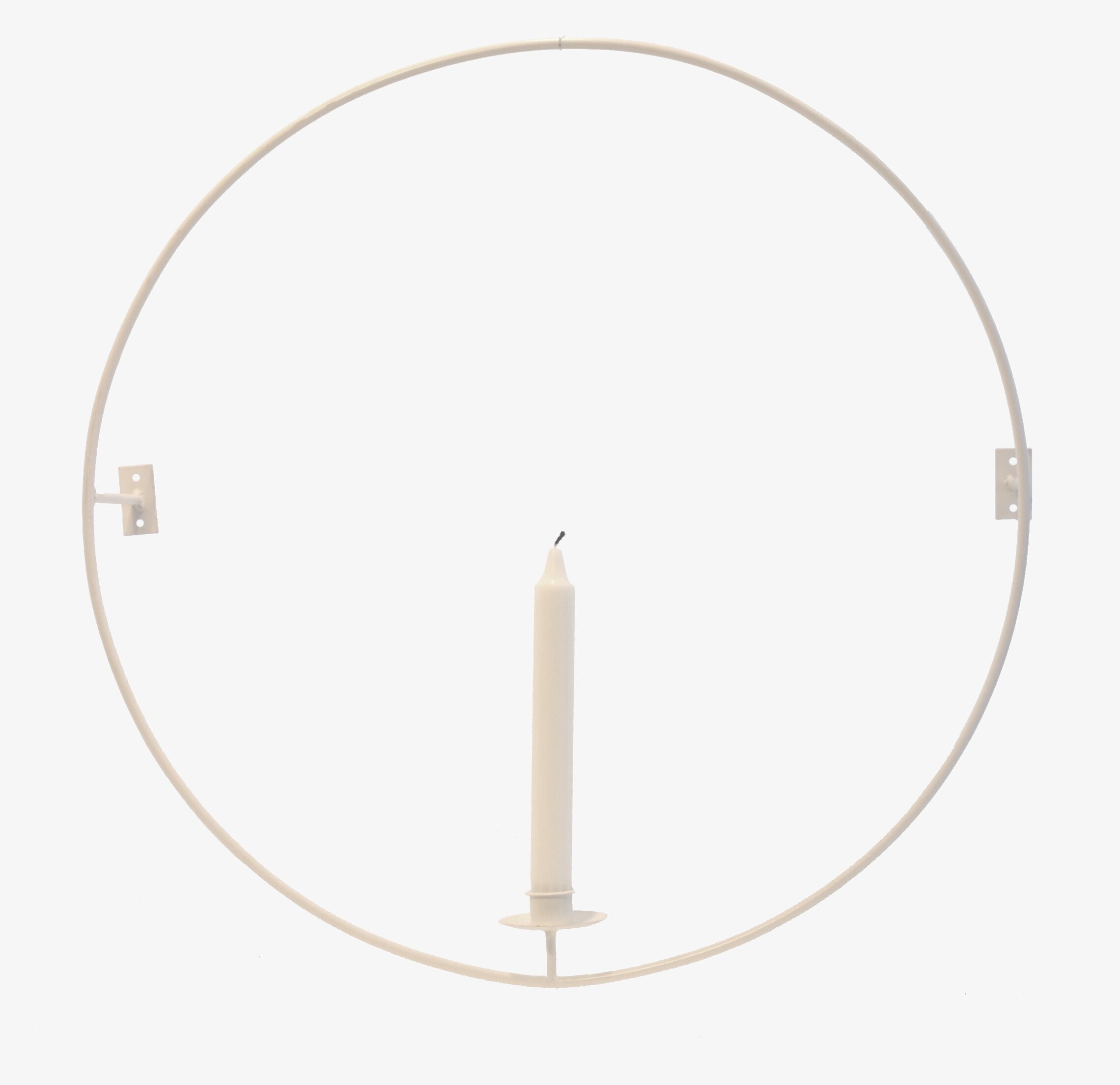 Gullabo Ljusring Vägg Vit från Storefactory på vit vägg