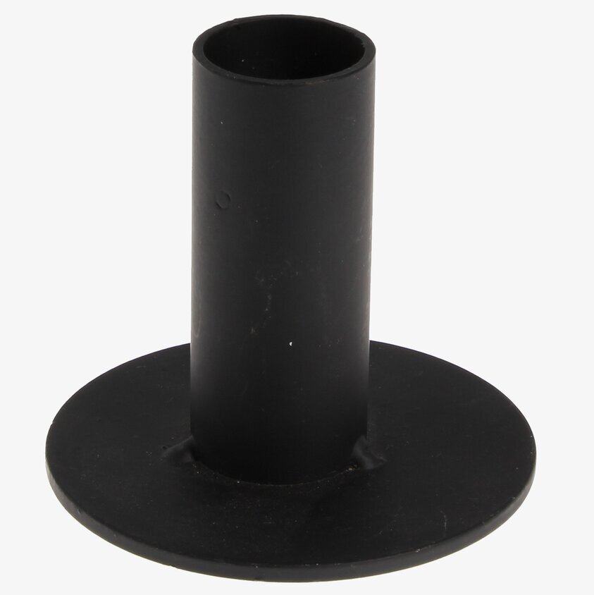 Eksund Svart Liten ljusstake från Storefactory i svart metall