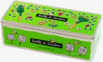 Trädgårdsset grön från Derriére la porte med trädgårdstema