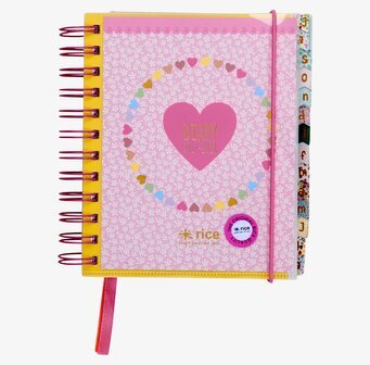 School Agenda 2017-2018 från Rice med färgglad design