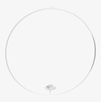 Gullabo Ljusring Häng Vit från Storefactory mot vit bakgrund