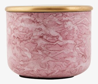 Storage Effect Pink Liten från House Doctor med guldlock