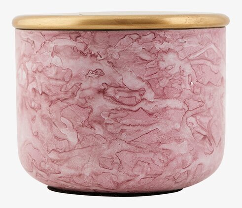 Storage Effect Pink Liten från House Doctor med guldlock