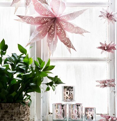 Hope - Rosa Bandet - Majas Cottage ljus från Majas Cottage