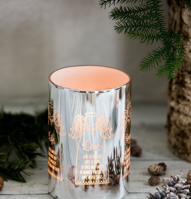 Angels Silver - Majas Cottage ljuslykta från Majas Cottage