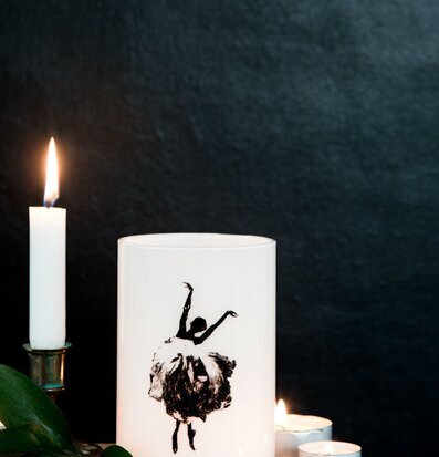 Ballerina - Majas Cottage ljuslykta från Majas Cottage