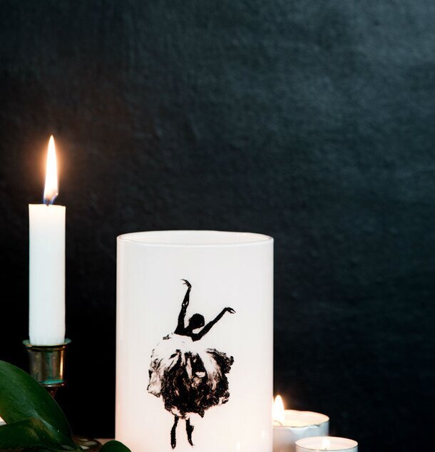 Ballerina - Majas Cottage ljuslykta från Majas Cottage