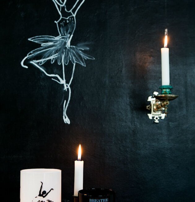 Ballerina - Majas Cottage ljus på bord med flera ljuskällor