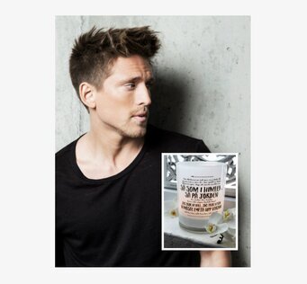 Danny - Majas Cottage ljuslykta med inspirerande text