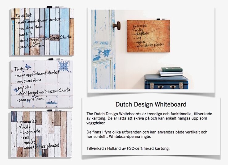 Whiteboard - Beachwood från Americana Classic Vintage